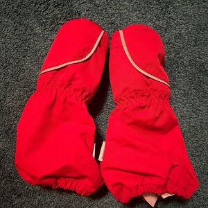 MEC Red and Black Infant Mittens